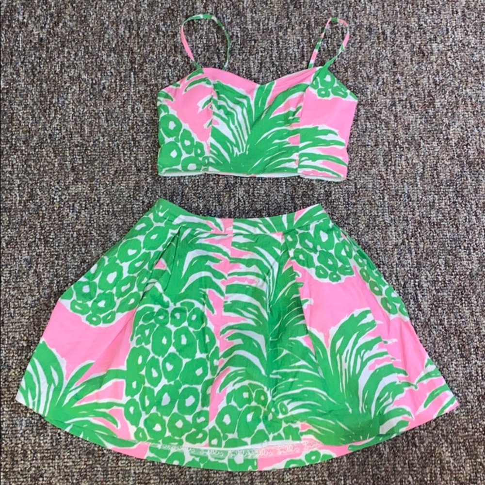 Lilly P. Parfait Set Pink Pout Flamenco Size 2